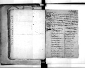 Tables décennales des décès (1792-1802)