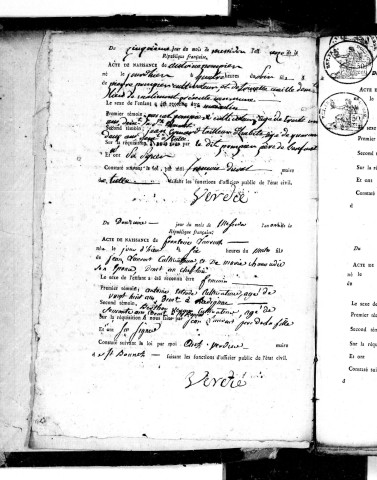 Naissances (1803-1848)