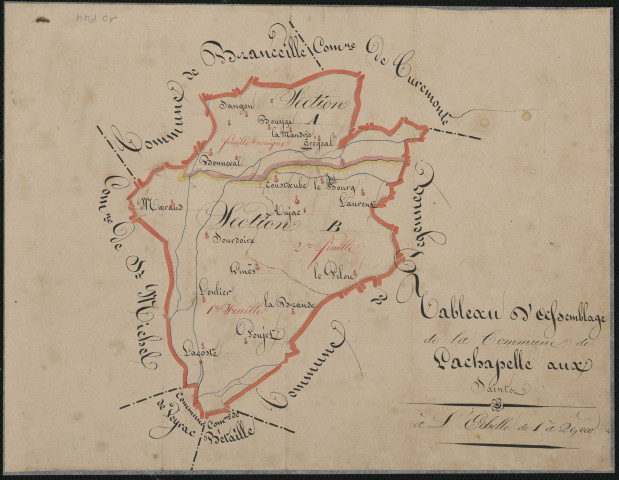 Tableau d'assemblage