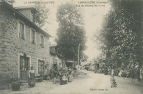 Lagraulière : "La Corrèze illustrée - Lagraulière (Corrèze) - Rue du champ de foire".