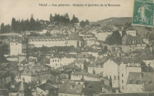 5Fi/272/113/1 - Tulle : "Tulle - Vue générale - Hospice et quartier de la Barussie".