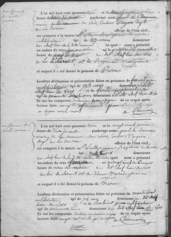 Naissances (1843-1882)