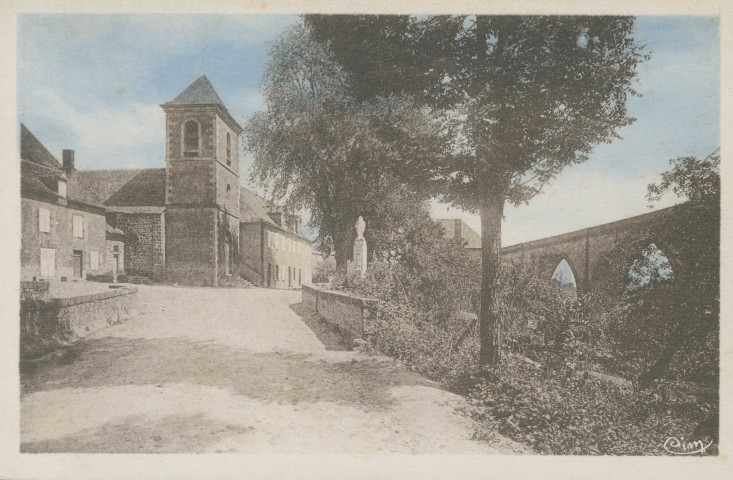 Vignols : "Vignols-Saint-Solve (Corrèze) - La place".