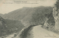 Sérandon : "La Corrèze illustrée - Gorges de la Dordogne - 11. Vernéjoux vu de la route de Champagnac-les-Mines".
