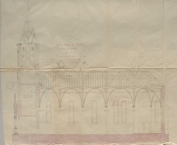 Église. Presbytère.