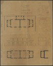 Maison d'école : mobilier, 1847-1901 ; location, 1856-1876 ; construction, 1879-1885 ; réparations, 1898-1937.