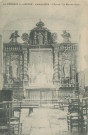 Lagraulière : "La Corrèze illustrée - Lagraulière - L'église - Le maître-autel".
