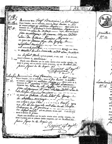 Naissances (1800-1842)