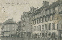 Tulle : "Tulle - L'hôtel de ville - Quai de la mairie - Rue du Canton".
