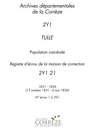 13 octobre 1831 - 4 mai 1836