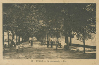 Tulle : "41 Tulle. - La promenade.".