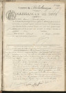 Naissances, mariages, décès (1893-1902)
