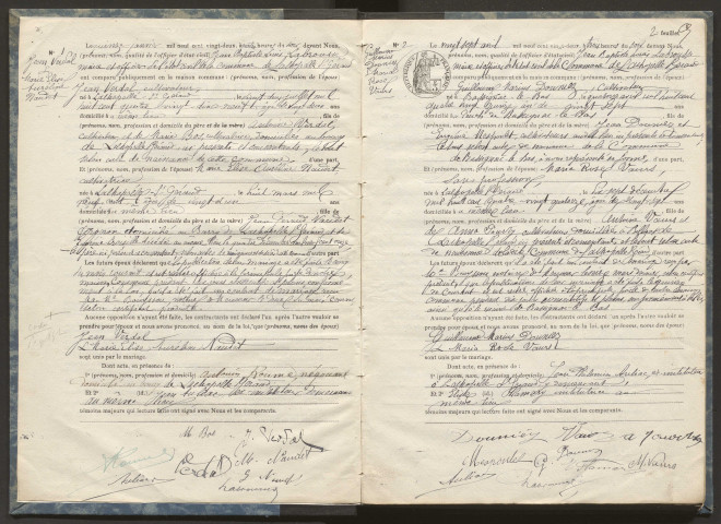 Mariages (1922-1932).