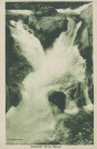 Bort-les-Orgues : "Edition du Syndicat d'initiative de Bort-les-Orgues (Corrèze) - Cascade de la Rhue".