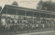 Arnac-Pompadour : "Pompadour (Corrèze) - courses 1919 - les tribunes".