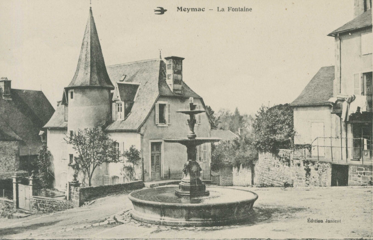 Meymac : "Meymac - La fontaine".