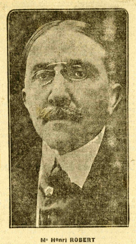 "Me Henri Robert".