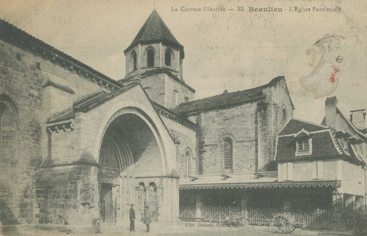 Beaulieu-sur-Dordogne : "La Corrèze illustrée - 33. Beaulieu - Eglise paroissiale".