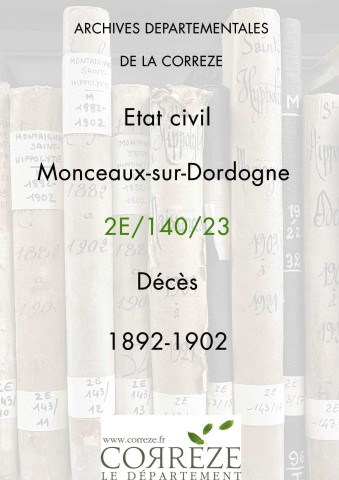 Décès (1892-1902)