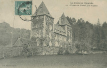 Saint-Martial-Entraygues : "La Corrèze illustrée - 12. - Château de Gibanel, près Argentat".