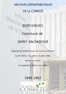 Délibérations du conseil municipal (5 avril 1846-2 mai 1852, 13 juillet 1862). Arrêtés du maire (12 septembre 1855-1er mai 1858).