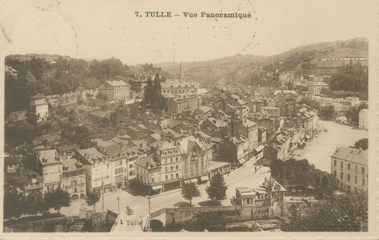 Tulle : "7.Tulle - Vue panoramique".