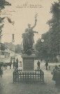 Tulle : "17. - Tulle. - Statue de Lovy (inaugurée le 25 septembre 1905).".