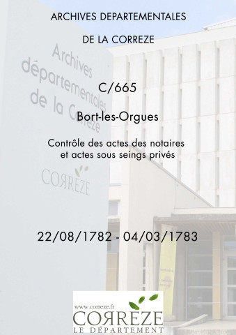 21 août 1782-4 mars 1783