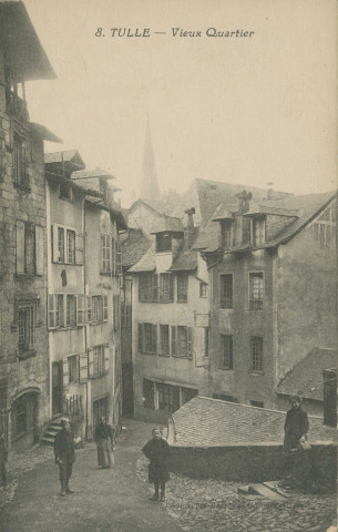 Tulle : "8. Tulle - Vieux quartier".