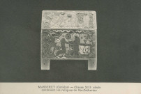 Masseret : "Masseret (Corrèze) - Chasse XIIIe siècle contenant les reliques de Ste-Catherine".