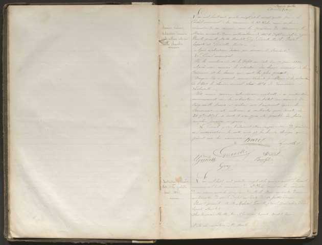 Délibérations du conseil municipal. 24 juin 1880-09 juin 1910