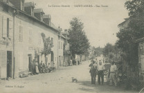 Saint-Angel : "La Corrèze illustrée - Saint-Angel - Rue neuve".