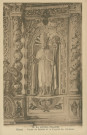 Ussel : "19. La Corrèze illustrée - Ussel - Partie du rétable de la chapelle des pénitents".