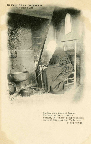 "Au pays de la Chabrette. IV - Vieille Lise".