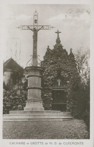 Curemonte : "Calvaire et grotte de N.D. de Curemonte".
