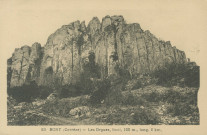 Bort-les-Orgues : "23 - Bort - Les Orgues, haut. 100 m., long. 2 km".