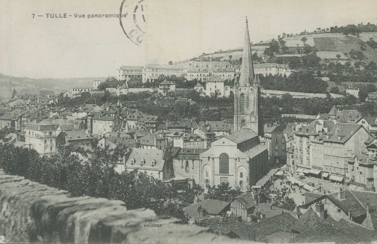 Tulle : "7 - Tulle - Vue panoramique".