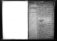Tables décennales des mariages (1803-1812)