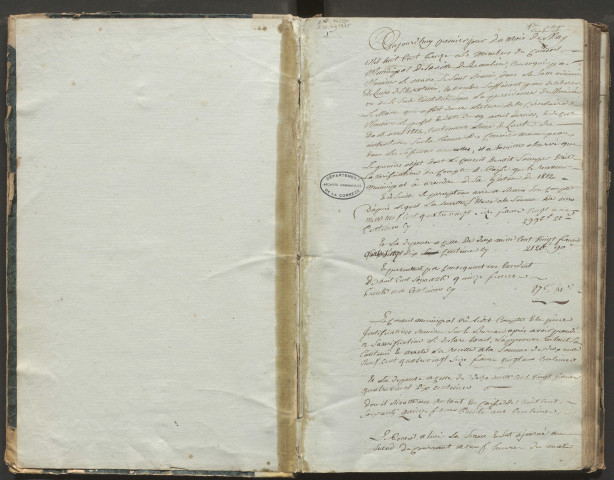 Délibérations du conseil municipal. 1er mai 1813-29 février 1828