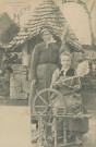 Folklore : "La corrèze - Fileuses".