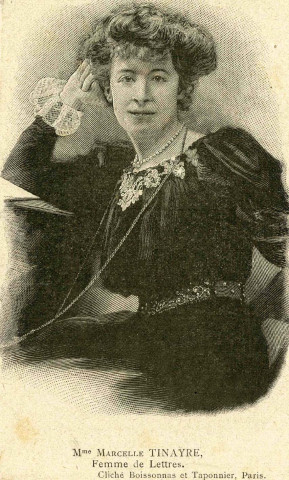 Portrait de Marcelle Tinayre.