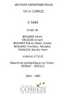 Répertoire alphabétique sur fiches : Bernat-Boocle