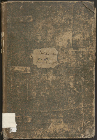 Délibérations du conseil municipal. 02 janvier 1851-10 avril 1881