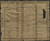 Plan des concessions du cimetière de la Bussière.