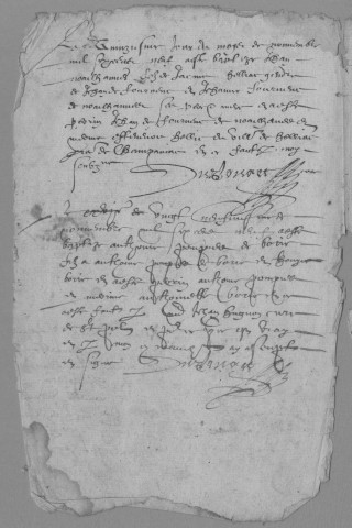 Baptêmes, mariages, sépultures (1611-1621)