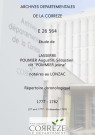 Répertoire chronologique : 27 avril 1777-15 décembre 1782