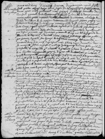Naissances, mariages, décès (1793-1802)