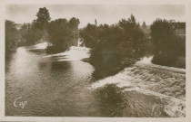 Brive-la-Gaillarde : "25 Brive - Les bords de la Corrèze - Barrage de la Bouvie".