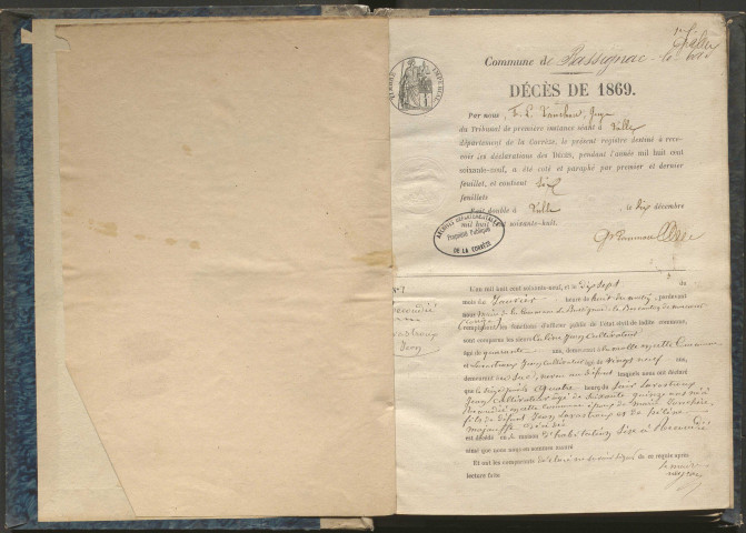 Décès (1869-1881)
