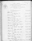Tables décennales des mariages (1933-1942)